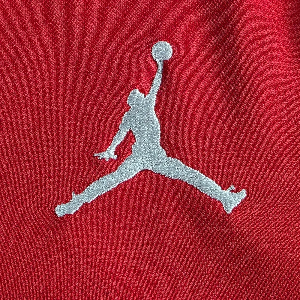 Jordan Mens Dri-FIT Full Zip Track Jacket Red Jumpman 696736-657 Size M